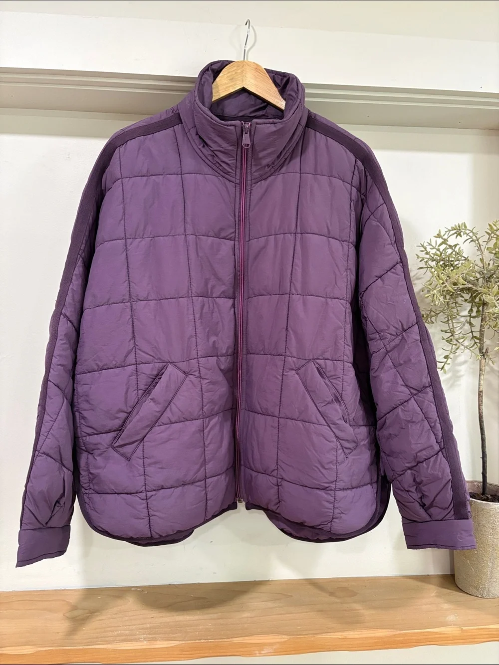 Free People Movement Pippa Packable Puffer Jacket, Size L